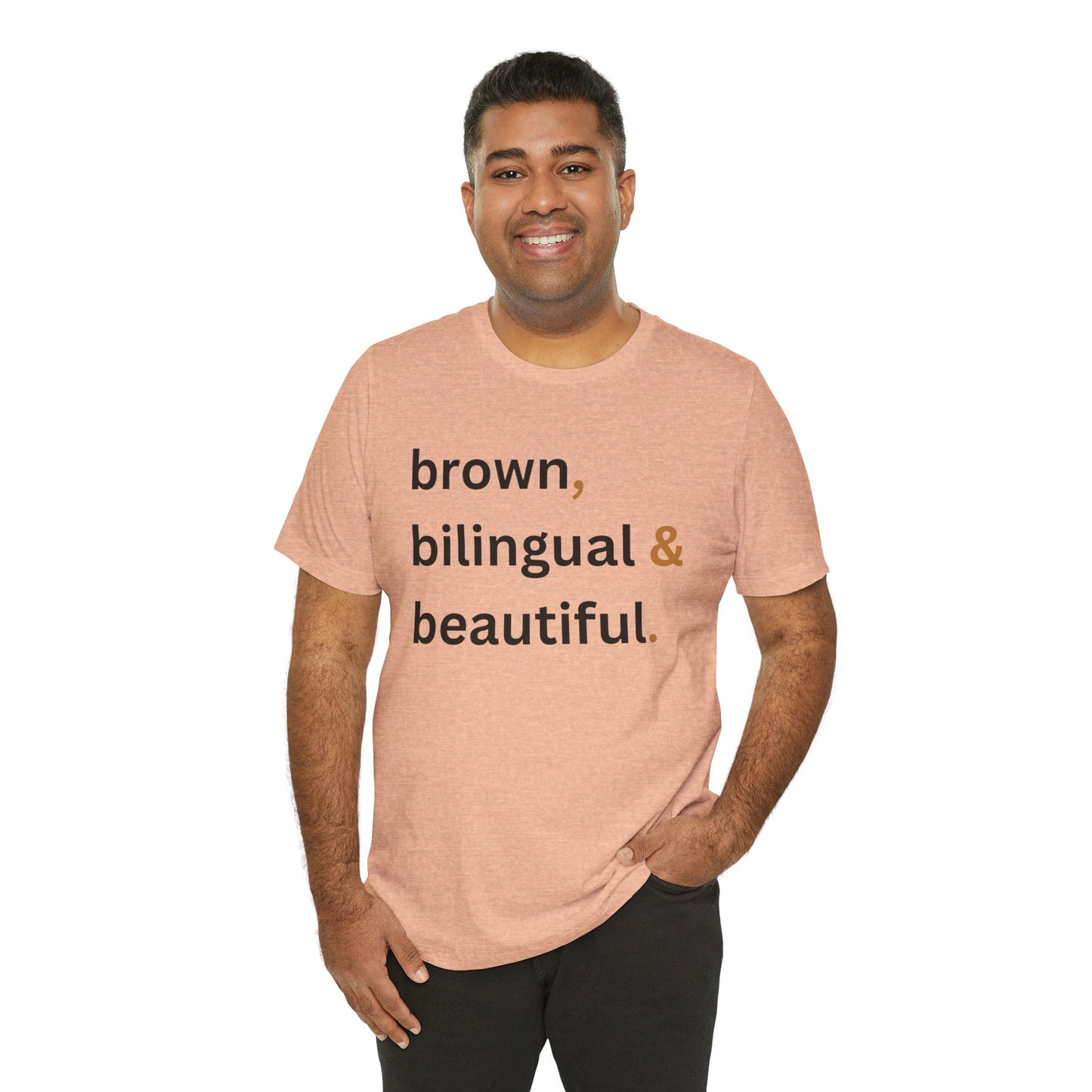 Brown, Bilingual and Beautiful Shirt | Latina Empowerment Pride Tee