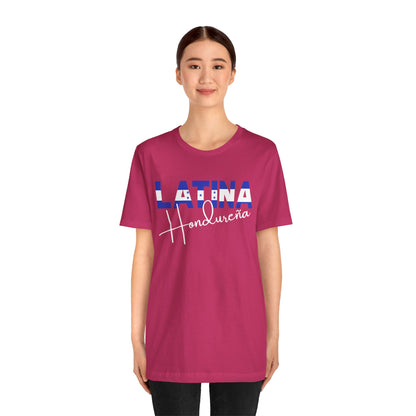 Latina Hondureña, Shirt - Honduras Latina Pride Graphic Tee for Women