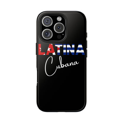 Latina Cubana Tough Phone Case | Cuba Latina Pride Protective Cover