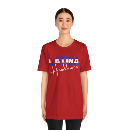 Latina Hondureña, Shirt - Honduras Latina Pride Graphic Tee for Women