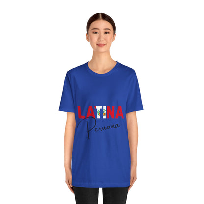 Latina Peruana, Shirts – Peru Latina Pride Graphic Tee for Women