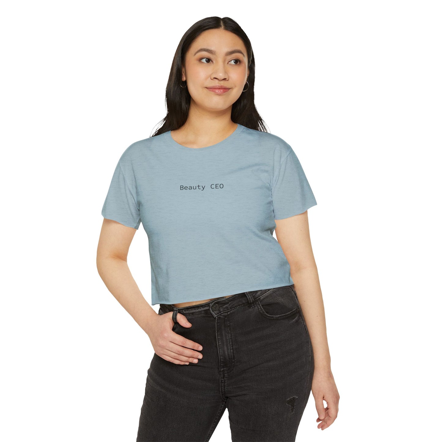 Beauty CEO™ Cropped Tee | Esthetician Boss Girl Festival Top