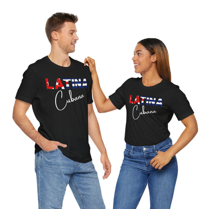 Latina Cubana Shirt | Cuba Latina Pride Graphic Tee for Women