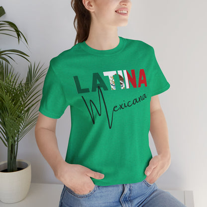 Latina Mexicana Shirt | Mexico Latina Pride Graphic Tee for Women