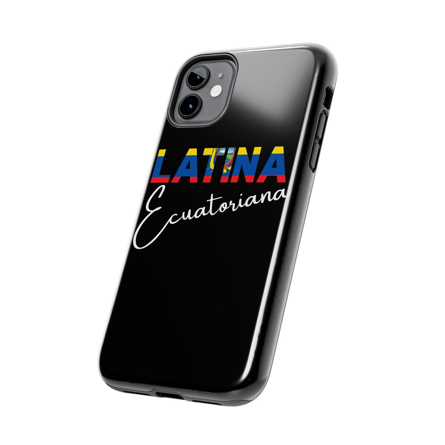 Latina Ecuatoriana Tough iPhone Case | Ecuador Latina Pride Protective Cover