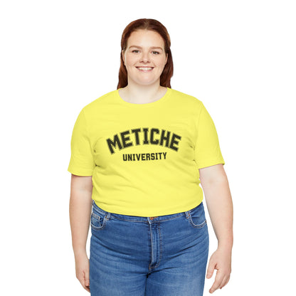 Metiche University Shirt | Funny Latina Graphic Tee