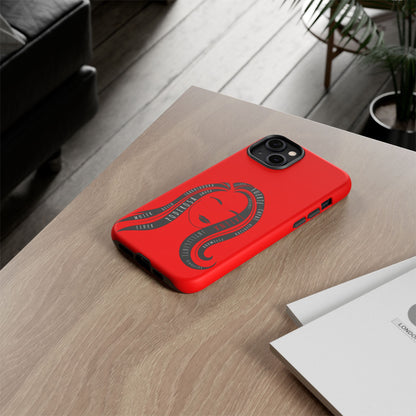 Red Fuerza Latina Tough Phone Case | Latina Empowerment Protective Cover