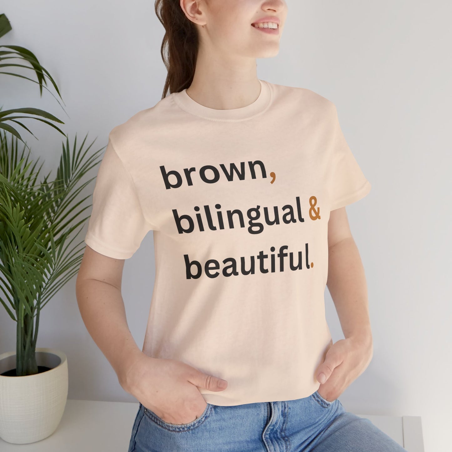 Brown, Bilingual and Beautiful Shirt | Latina Empowerment Pride Tee