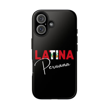 Latina Peruana Tough iPhone Case | Peru Latina Pride Protective Cover