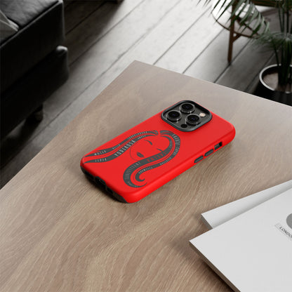 Red Fuerza Latina Tough Phone Case | Latina Empowerment Protective Cover