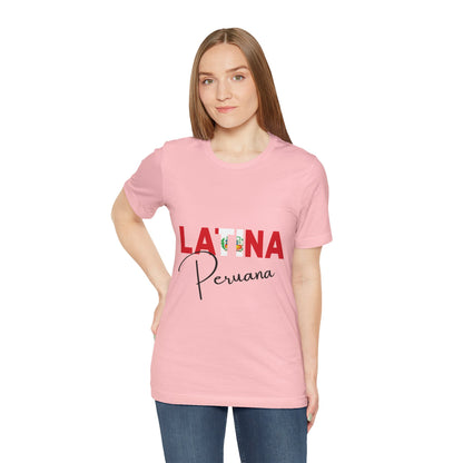 Latina Peruana, Shirts – Peru Latina Pride Graphic Tee for Women