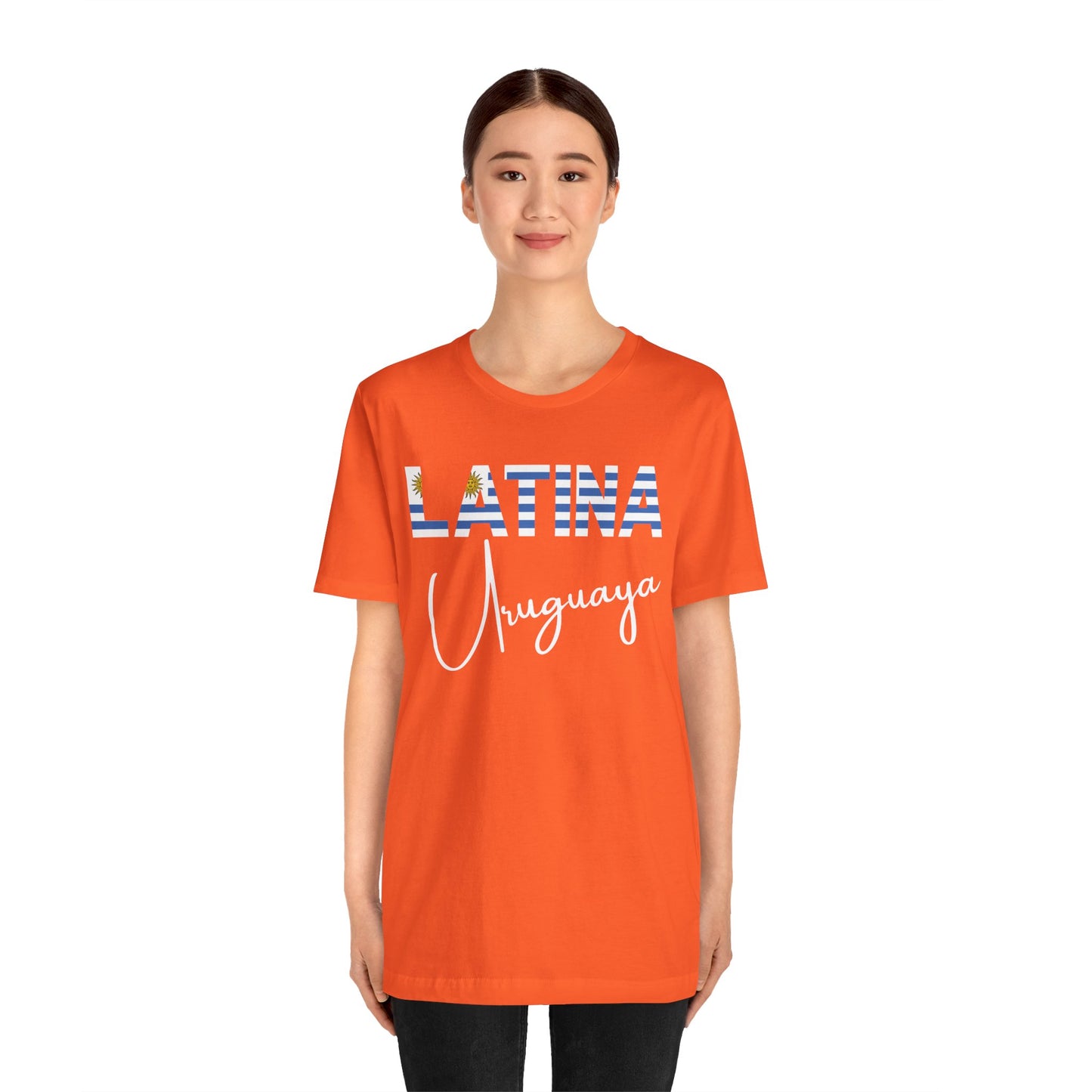 Latina Uruguaya, Shirt – Uruguay Latina Pride Graphic Tee for Women
