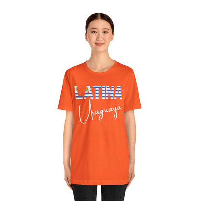 Latina Uruguaya, Shirt – Uruguay Latina Pride Graphic Tee for Women