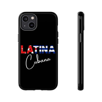 Latina Cubana Tough Phone Case | Cuba Latina Pride Protective Cover