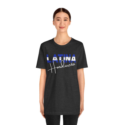 Latina Hondureña, Shirt - Honduras Latina Pride Graphic Tee for Women