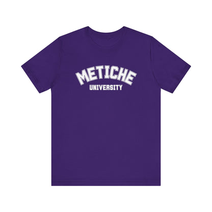 Metiche University Shirt | Funny Latina Graphic Tee