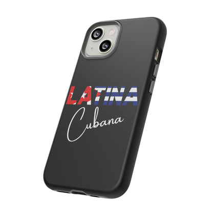 Latina Cubana Tough Phone Case | Cuba Latina Pride Protective Cover