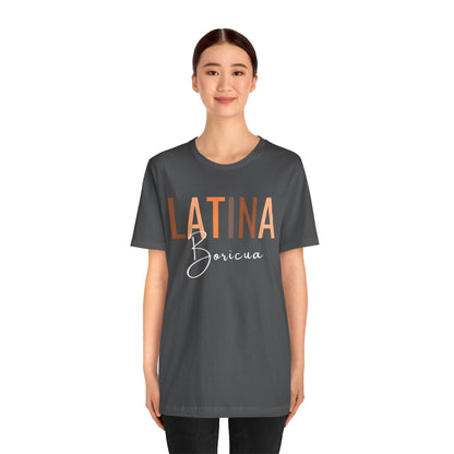 Latina Boricua Shirt | Puerto Rico Latina Pride Graphic Tee for Women