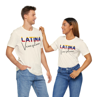 Latina Venezolana, Shirt – Venezuela Latina Pride Graphic Tee for Women
