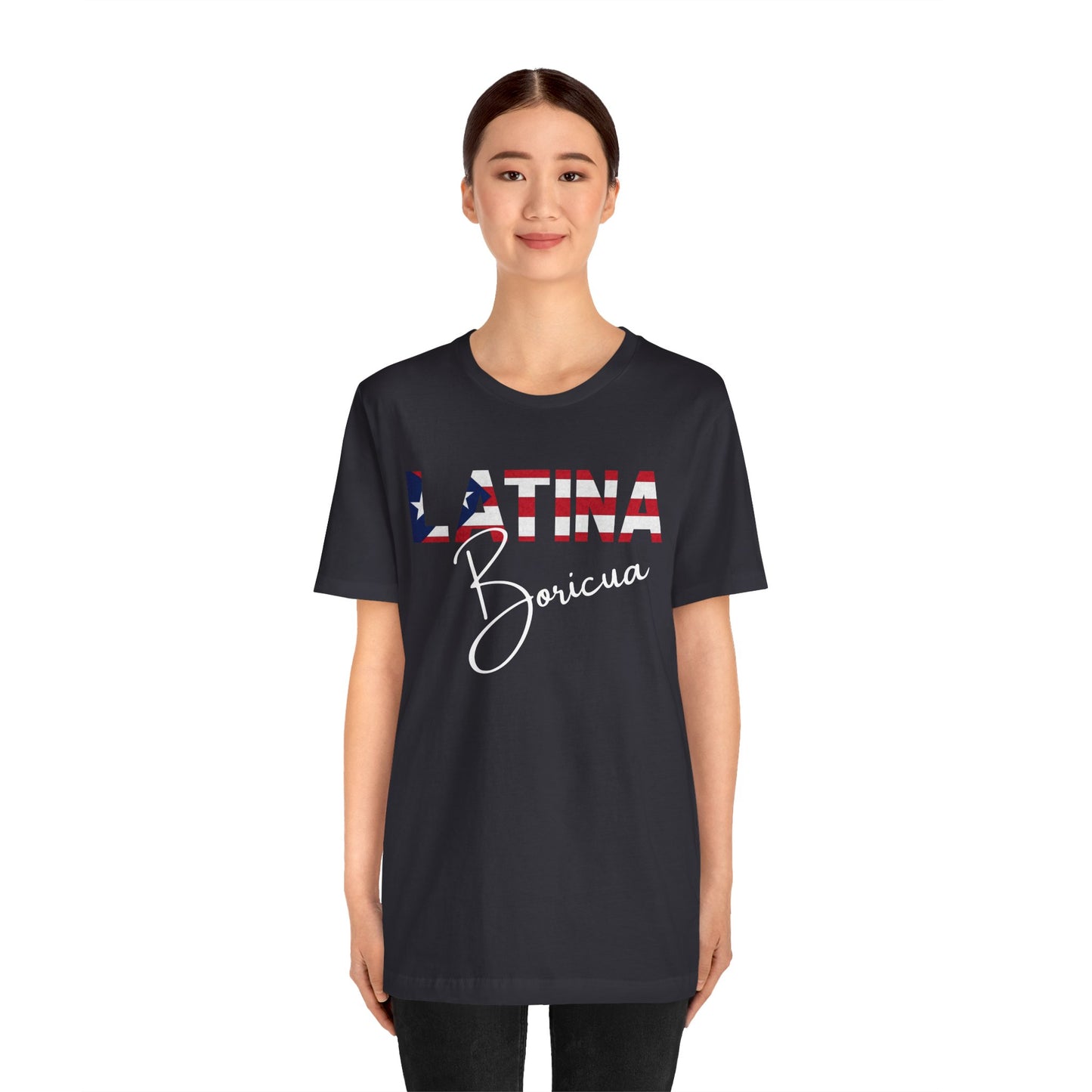 Latina Boricua Shirt | Puerto Rico Latina Pride Graphic Tee for Women