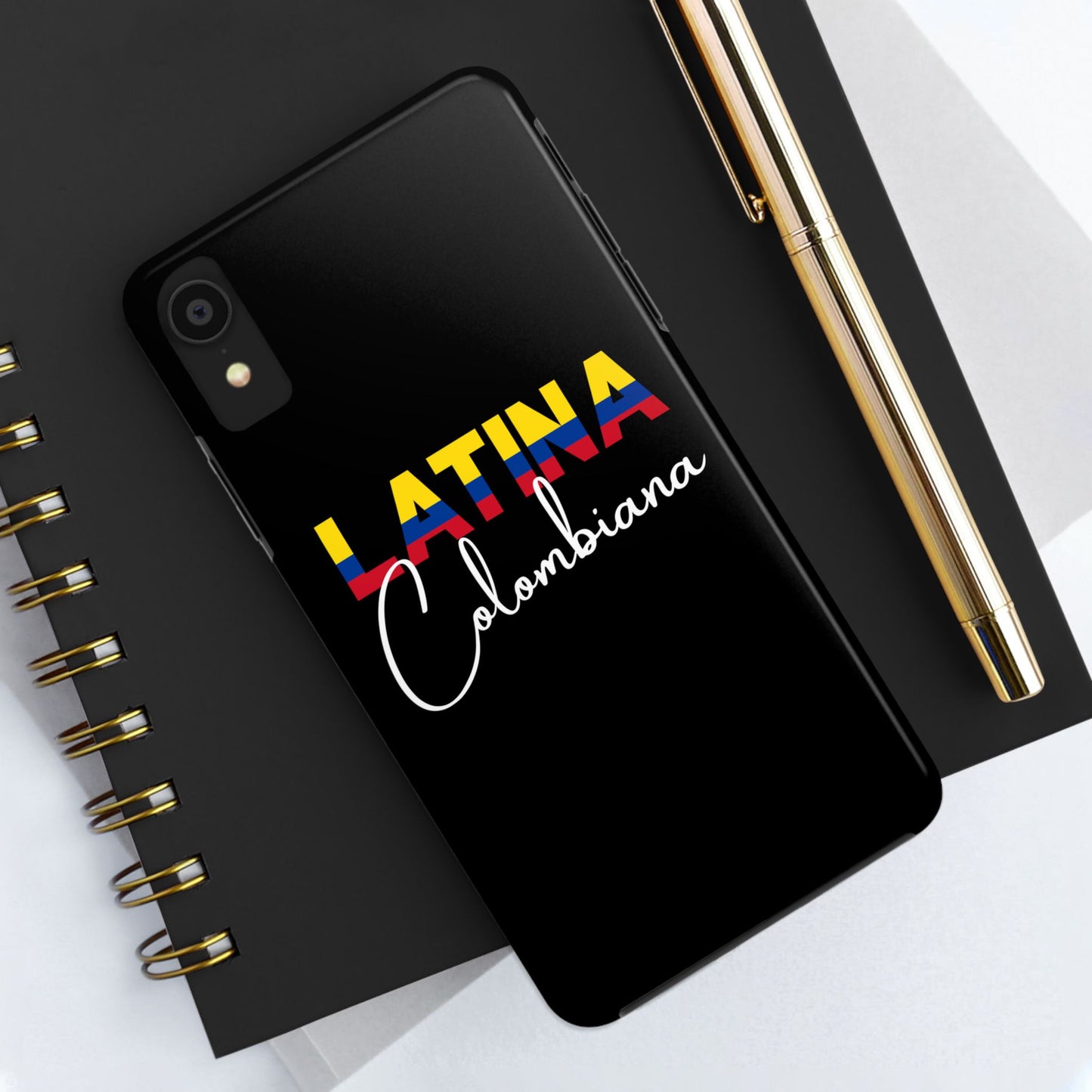 Latina Colombiana Tough iPhone Case | Colombia Latina Pride Protective Cover