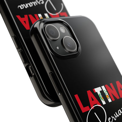 Latina Peruana Tough iPhone Case | Peru Latina Pride Protective Cover