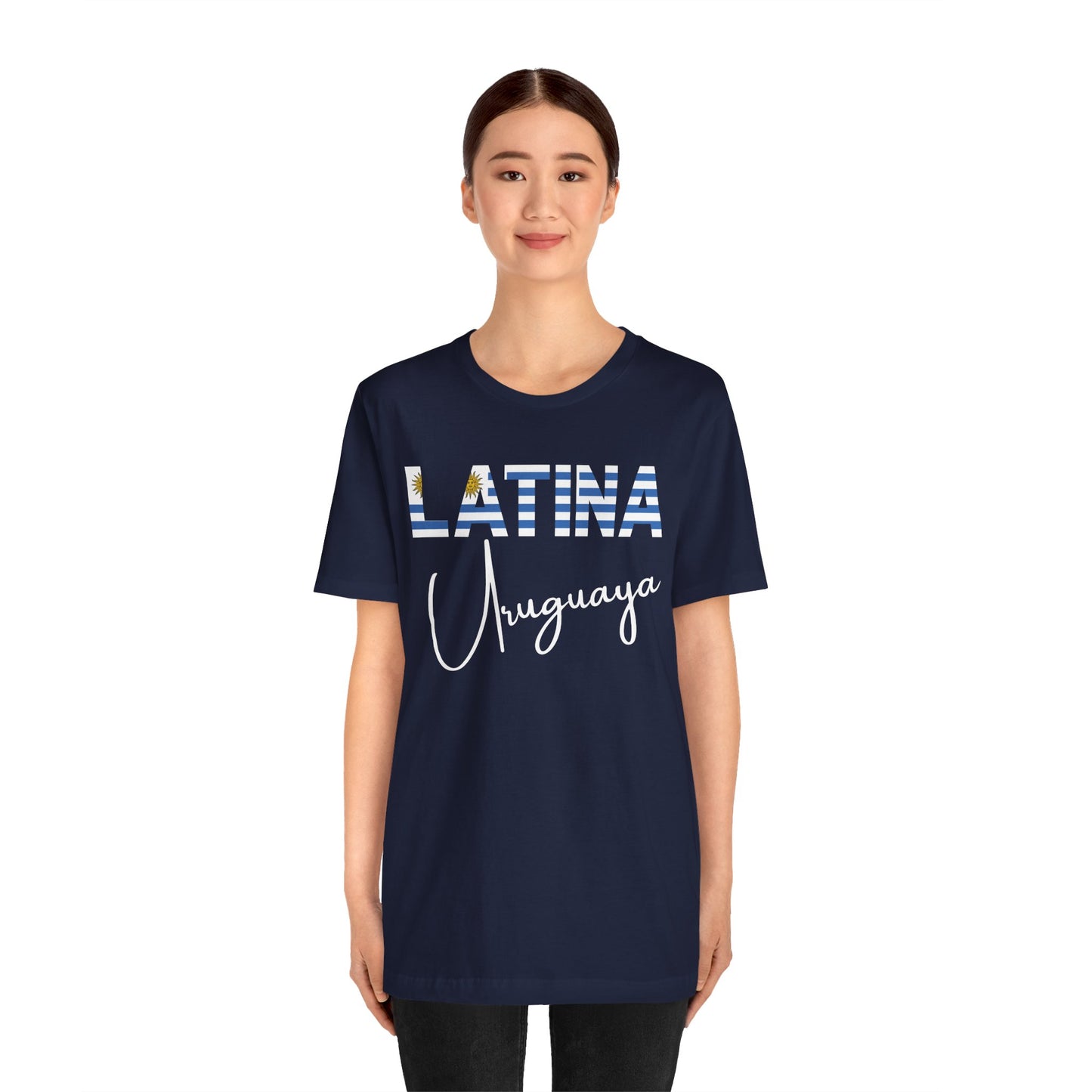 Latina Uruguaya, Shirt – Uruguay Latina Pride Graphic Tee for Women