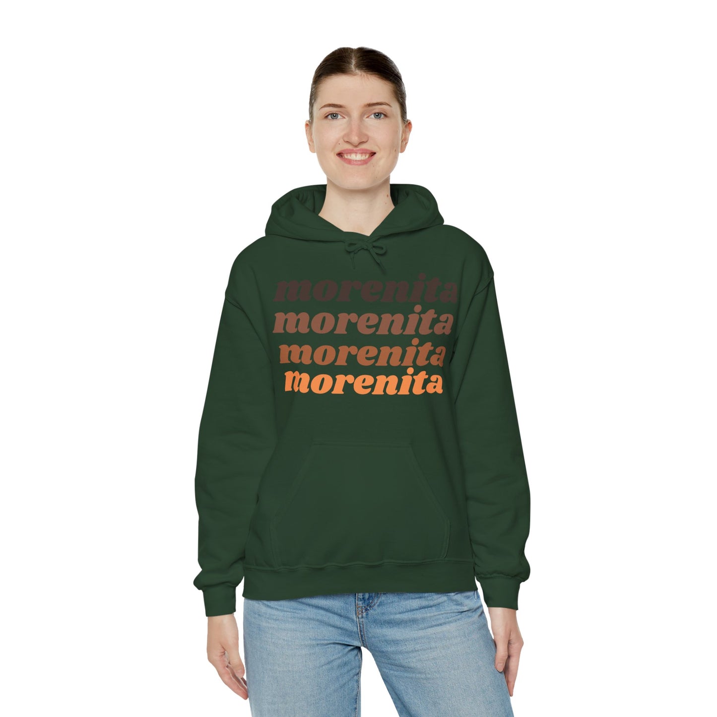 Morenita Hooded Sweatshirt | Latina Pride Empowerment Hoodie