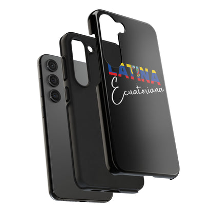 Latina Ecuatoriana Tough iPhone Case | Ecuador Latina Pride Protective Cover