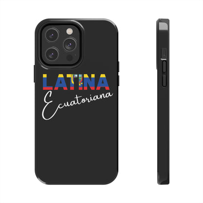Latina Ecuatoriana Tough iPhone Case | Ecuador Latina Pride Protective Cover