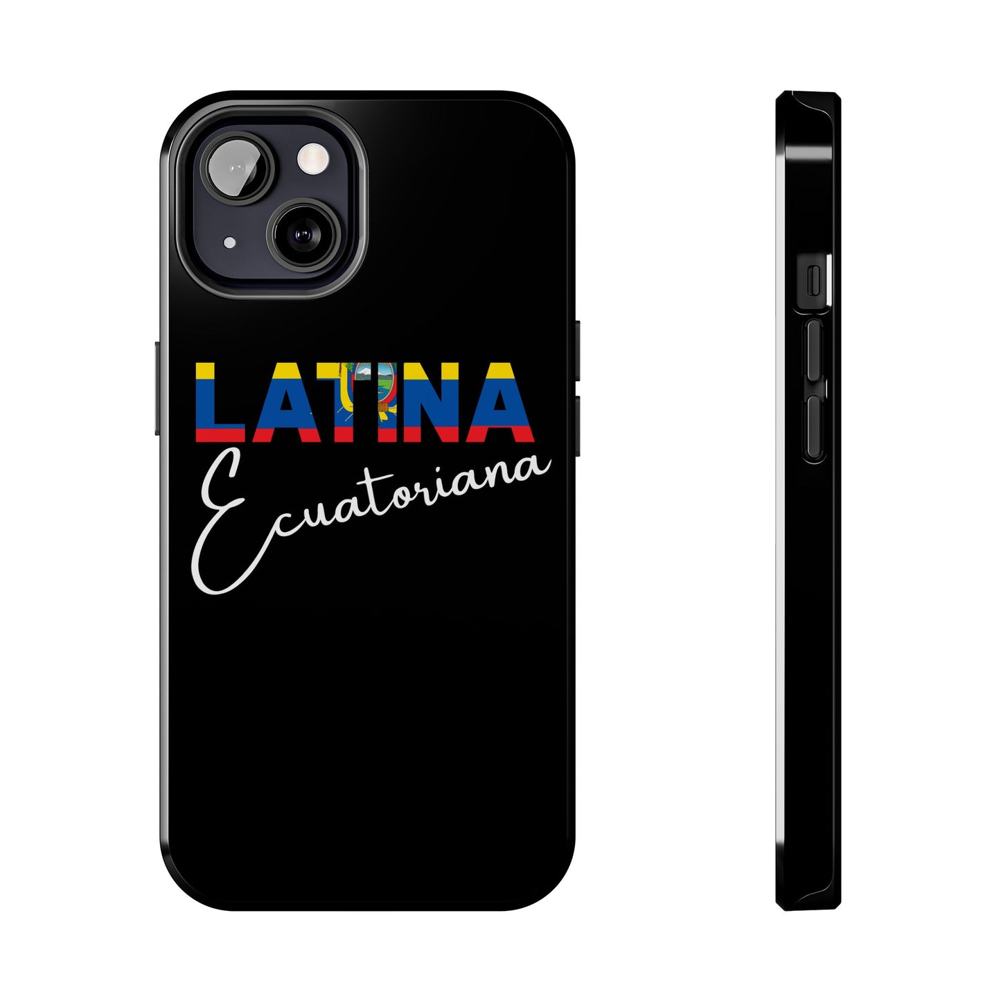 Latina Ecuatoriana Tough iPhone Case | Ecuador Latina Pride Protective Cover