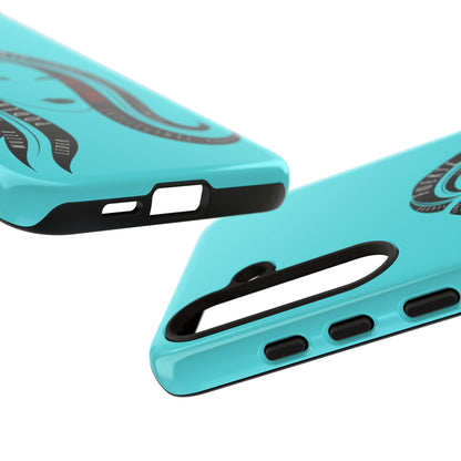 Blue Fuerza Latina Tough Phone Case | Latina Empowerment Protective Cover