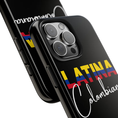 Latina Colombiana Tough iPhone Case | Colombia Latina Pride Protective Cover