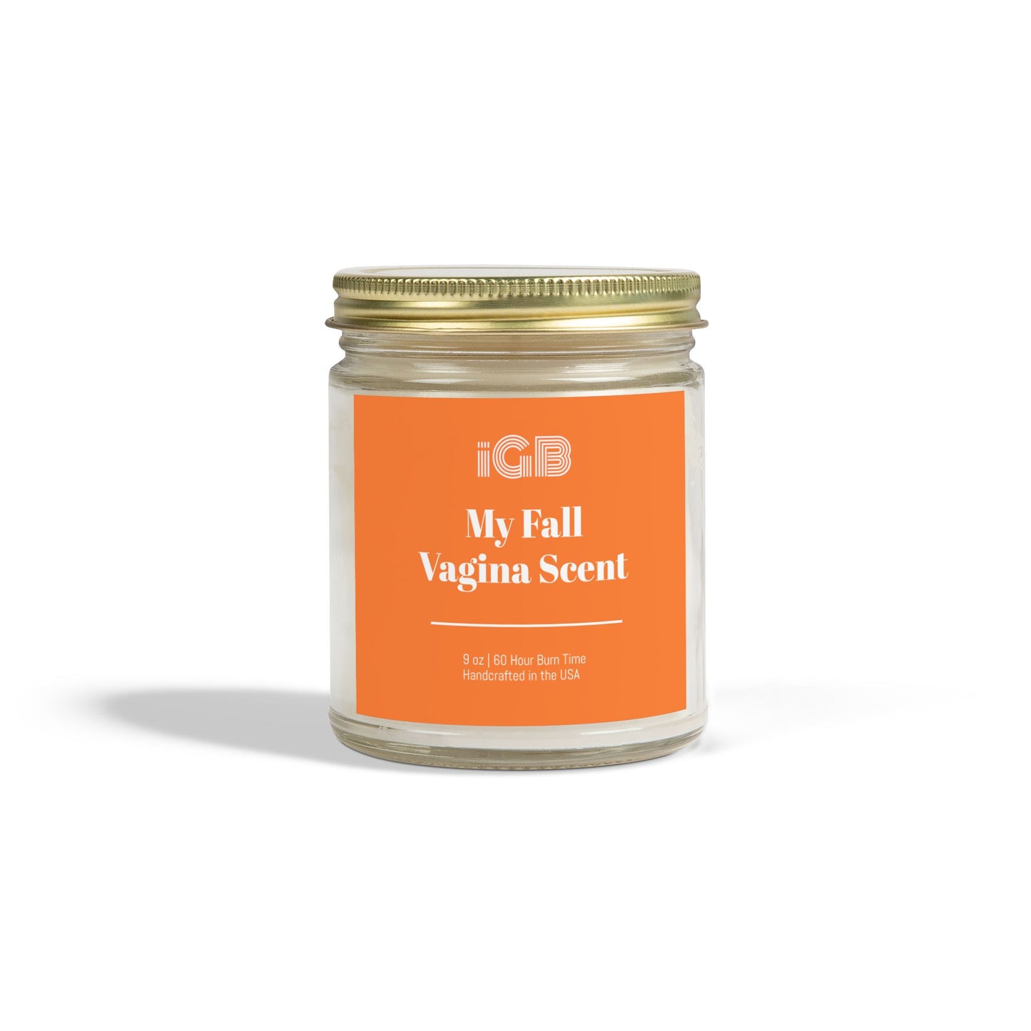Fall Scented Candle - My Fall Vagina Scent, Cozy Home Decor, Gift for Her, Aromatherapy, Seasonal Candle