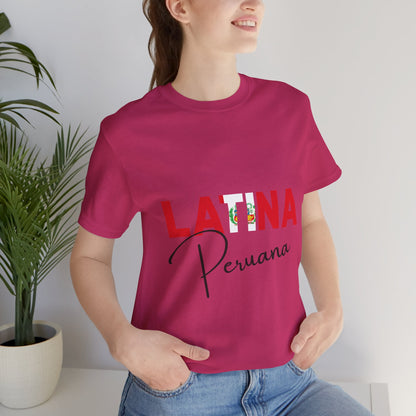 Latina Peruana, Shirts – Peru Latina Pride Graphic Tee for Women