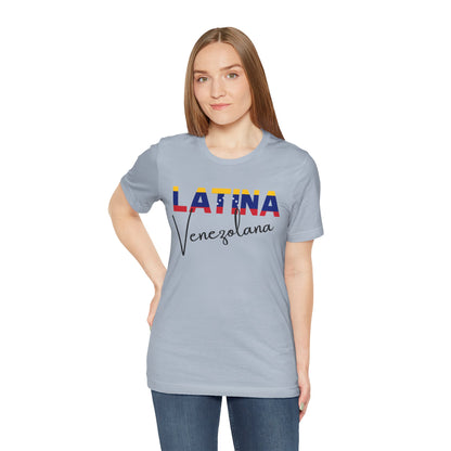 Latina Venezolana, Shirt – Venezuela Latina Pride Graphic Tee for Women
