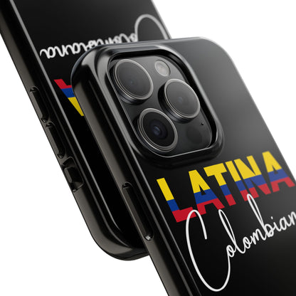 Latina Colombiana Tough iPhone Case | Colombia Latina Pride Protective Cover