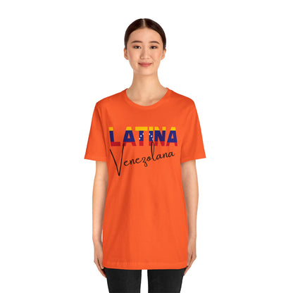 Latina Venezolana, Shirt – Venezuela Latina Pride Graphic Tee for Women
