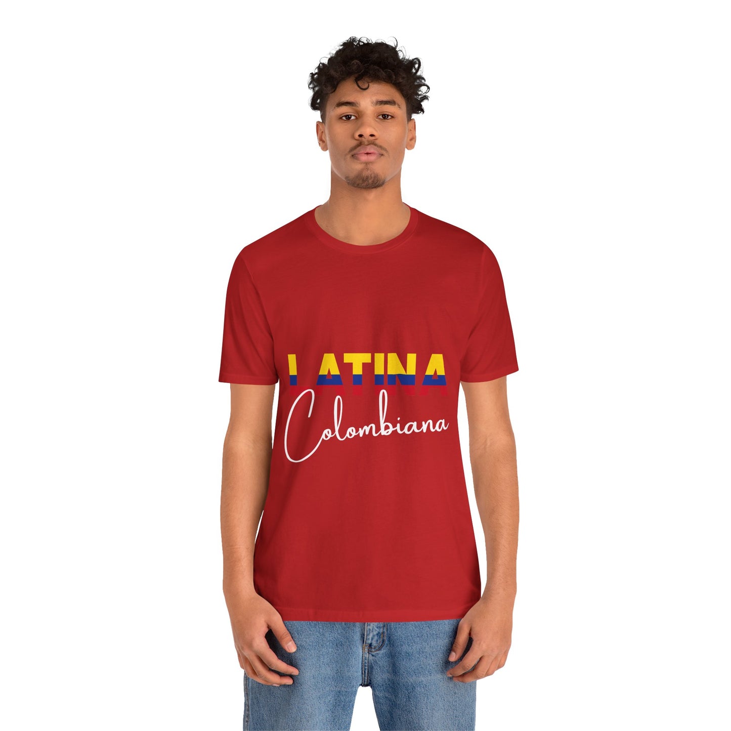 Latina Colombiana, Shirt - Colombian Latina Pride Graphic Tee for Women