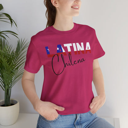 Latina Chilena, Shirts Latina Chilena Shirt – Chile Latina Pride Graphic Tee for Women