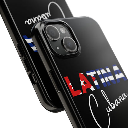 Latina Cubana Tough Phone Case | Cuba Latina Pride Protective Cover
