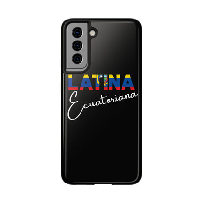 Latina Ecuatoriana Tough iPhone Case | Ecuador Latina Pride Protective Cover