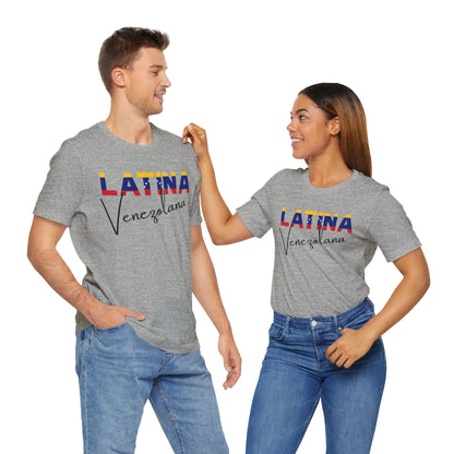 Latina Venezolana, Shirt – Venezuela Latina Pride Graphic Tee for Women