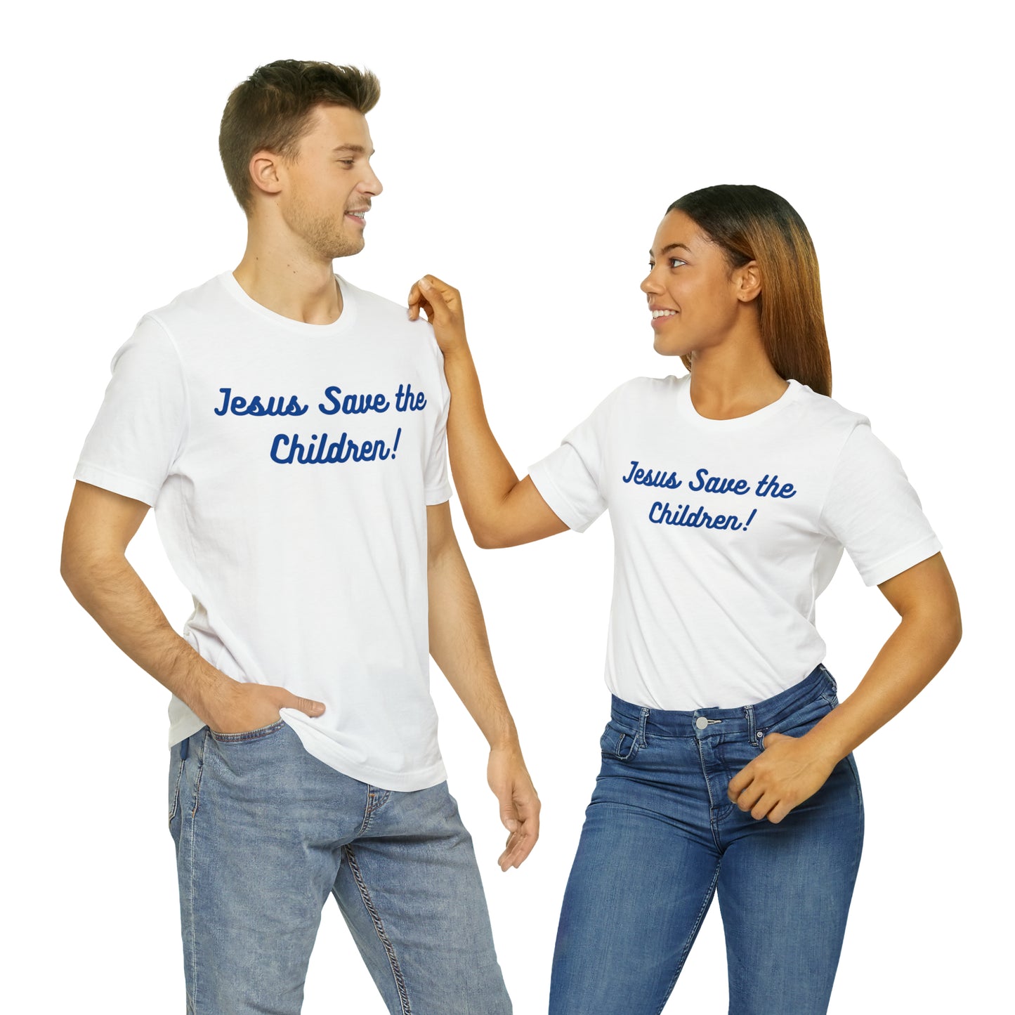 Jesus Save the Children, Shirt