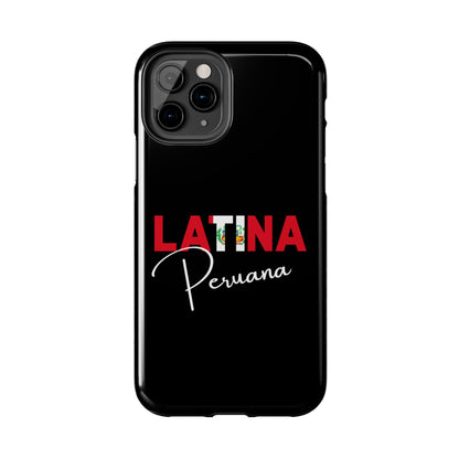 Latina Peruana Tough iPhone Case | Peru Latina Pride Protective Cover