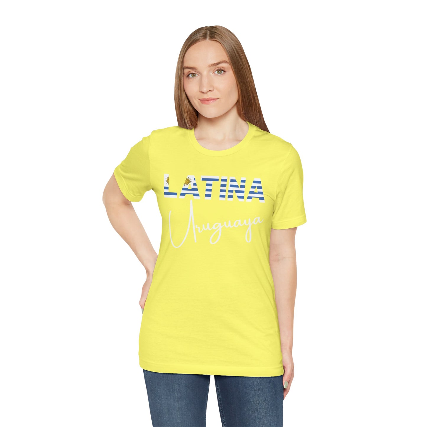 Latina Uruguaya, Shirt – Uruguay Latina Pride Graphic Tee for Women