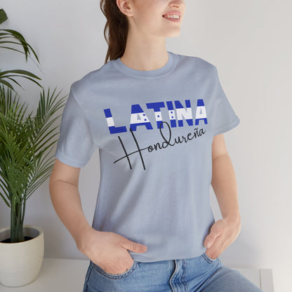 Latina Hondureña, Shirt - Honduras Latina Pride Graphic Tee for Women