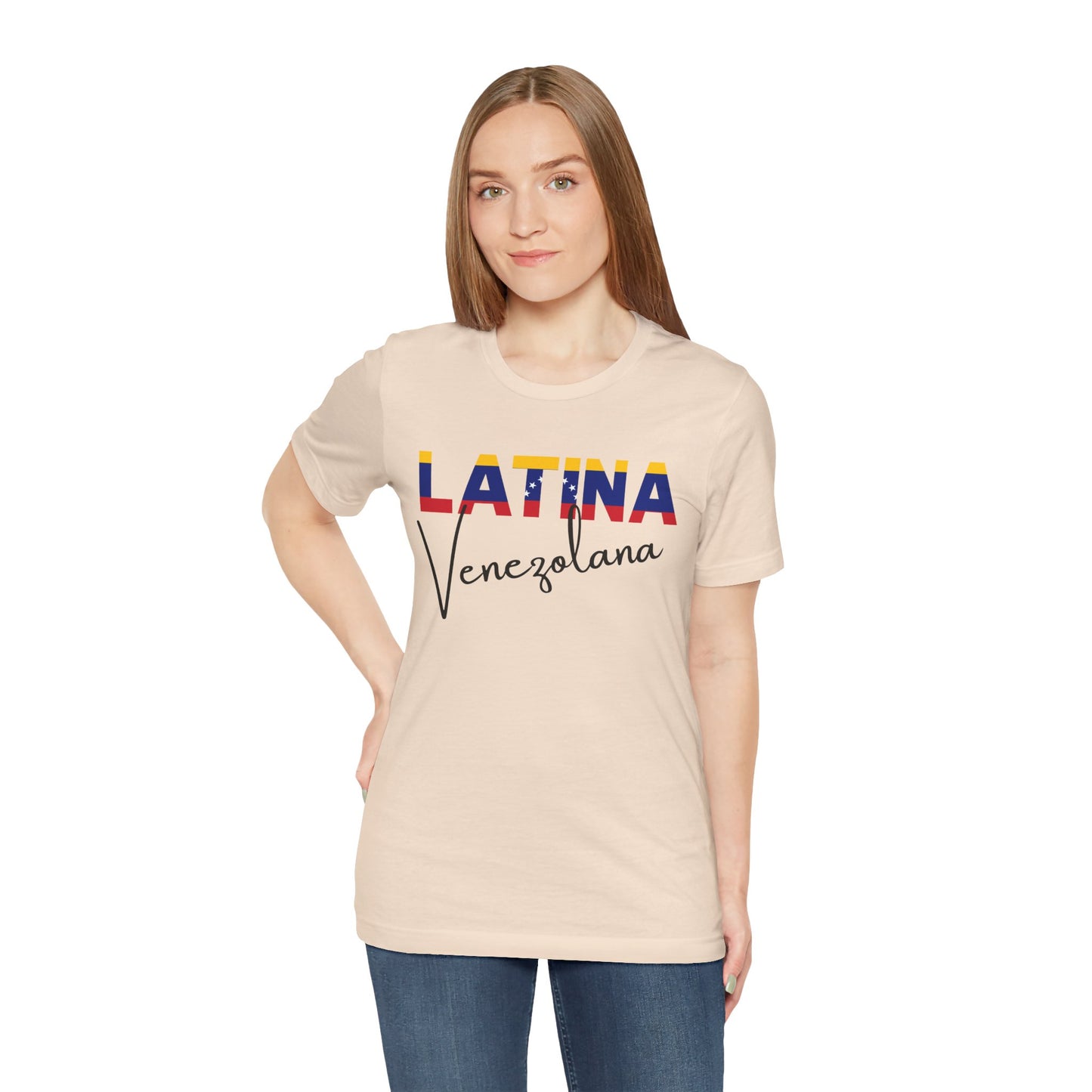 Latina Venezolana, Shirt – Venezuela Latina Pride Graphic Tee for Women