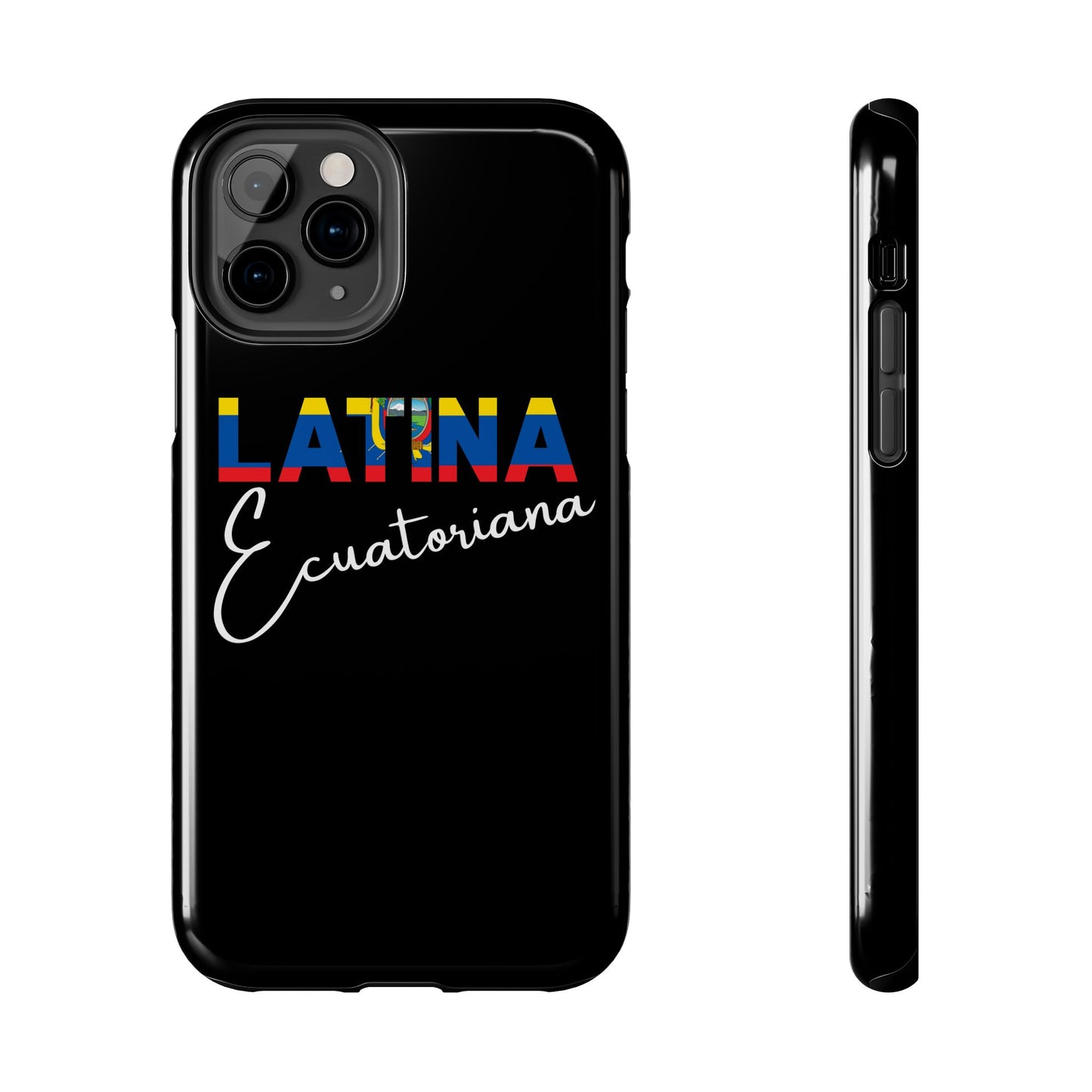 Latina Ecuatoriana Tough iPhone Case | Ecuador Latina Pride Protective Cover