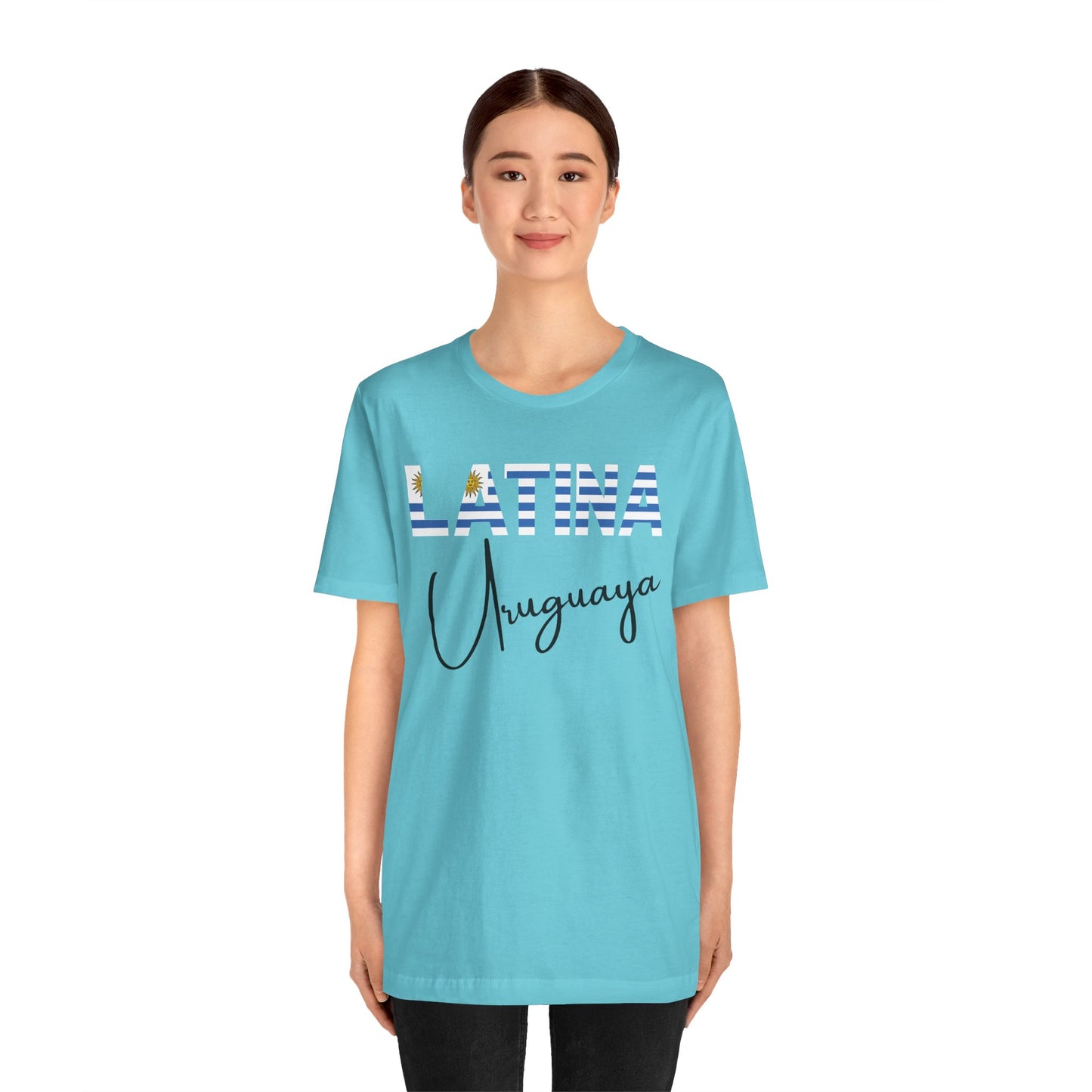 Latina Uruguaya, Shirt – Uruguay Latina Pride Graphic Tee for Women